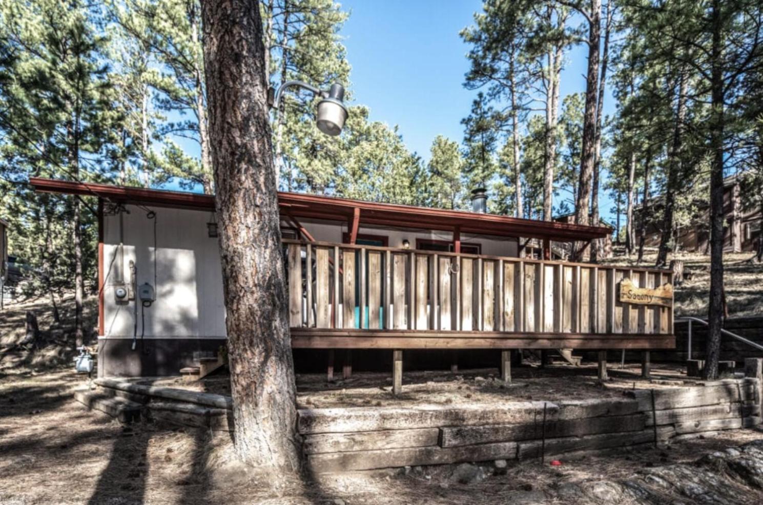 Sacony, Cabin At رويدوسو، نيومكسيكو المظهر الخارجي الصورة